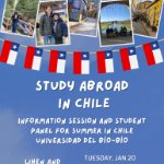Study Abroad in Chile - Info Session on January 20, 2026